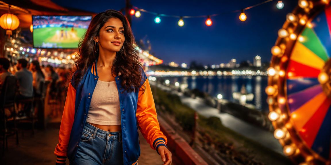 Live casino dealer engaging players in India