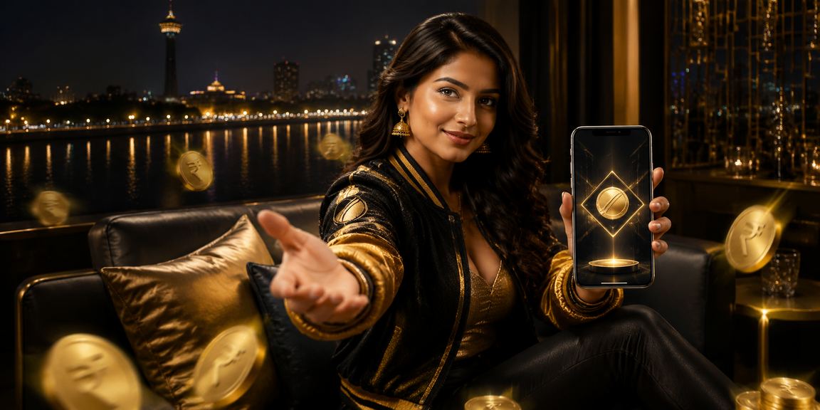 Professional live casino dealer at 15gh platform